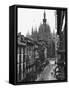 View of the Landscape of Milan with the Cathedral Dominating the Background-Carl Mydans-Framed Stretched Canvas
