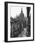 View of the Landscape of Milan with the Cathedral Dominating the Background-Carl Mydans-Framed Photographic Print