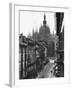 View of the Landscape of Milan with the Cathedral Dominating the Background-Carl Mydans-Framed Photographic Print