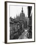 View of the Landscape of Milan with the Cathedral Dominating the Background-Carl Mydans-Framed Photographic Print