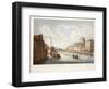 View of the Law Courts, Looking Up the Liffey, Dublin, 1799-James Malton-Framed Giclee Print