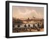 View of the Little Quarter and Prague Castle Hradcany, C.1845-Francois Joseph Sandmann-Framed Giclee Print