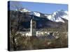 View of the Little Village of Les Guilbertes-Patrick Gardin-Stretched Canvas