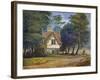 View of the Lodge in Hyde Park, London, 1826-George Shepheard-Framed Giclee Print