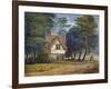 View of the Lodge in Hyde Park, London, 1826-George Shepheard-Framed Giclee Print