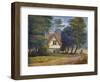 View of the Lodge in Hyde Park, London, 1826-George Shepheard-Framed Giclee Print