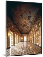 View of the Loggia with Ceiling Fresco Depicting the Apotheosis of the Second Medici Dynasty-Luca Giordano-Mounted Giclee Print