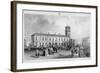 View of the London Bridge Station, Bermondsey, London, 1845-Henry Adlard-Framed Giclee Print