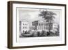 View of the London Orphan Asylum at Clapton, Hackney, London, C1835-Dean and Munday-Framed Giclee Print