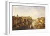 View of the Long Bridge from the Mühlendamm, 1850-Albert Schwendy-Framed Giclee Print