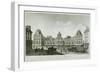 View of the Luxembourg Palace-Dubois and Courvoisier-Framed Giclee Print