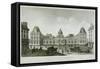 View of the Luxembourg Palace-Dubois and Courvoisier-Framed Stretched Canvas