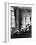 View of the Luxurious Reading Room Onboard the Titanic-null-Framed Photographic Print