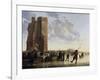 View of the Maas in Winter-Aelbert Cuyp-Framed Giclee Print