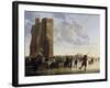 View of the Maas in Winter-Aelbert Cuyp-Framed Giclee Print