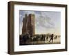 View of the Maas in Winter-Aelbert Cuyp-Framed Giclee Print