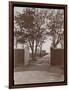 View of the Main House from the Stable Gates, on F.G. Bourne's Estate at Oa-Byron Company-Framed Giclee Print