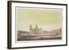 View of the Main Square in Mexico City-Tommaso Castellini-Framed Giclee Print