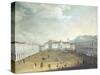 View of the Main Square of Quito, 1843-Apollonius Anian-Stretched Canvas