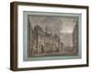 View of the Maison Commune of Paris, Between 1790-95-null-Framed Giclee Print