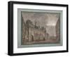 View of the Maison Commune of Paris, Between 1790-95-null-Framed Giclee Print