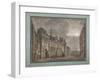 View of the Maison Commune of Paris, Between 1790-95-null-Framed Giclee Print