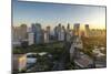 View of the Makati District in Manila at Sunrise, Philippines, Southeast Asia, Asia-Andrew Sproule-Mounted Photographic Print
