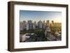 View of the Makati District in Manila at Sunrise, Philippines, Southeast Asia, Asia-Andrew Sproule-Framed Photographic Print