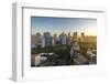 View of the Makati District in Manila at Sunrise, Philippines, Southeast Asia, Asia-Andrew Sproule-Framed Photographic Print