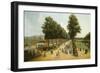 View of the Mall in St James's Park, 1709-10-Marco Ricci-Framed Giclee Print