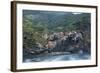 View of the Manarola, Riomaggiore, La Spezia, Liguria, Italy-null-Framed Photographic Print