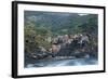 View of the Manarola, Riomaggiore, La Spezia, Liguria, Italy-null-Framed Photographic Print