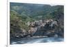View of the Manarola, Riomaggiore, La Spezia, Liguria, Italy-null-Framed Photographic Print