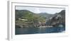 View of the Manarola, Riomaggiore, La Spezia, Liguria, Italy-null-Framed Photographic Print