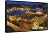 View of the Marina from the Citadel at Dusk-Jon Hicks-Framed Stretched Canvas
