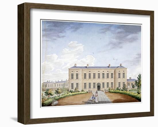 View of the Marylebone Infirmary on Marylebone Road, London, C1830-null-Framed Giclee Print