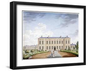 View of the Marylebone Infirmary on Marylebone Road, London, C1830-null-Framed Giclee Print