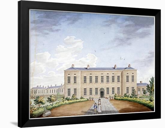 View of the Marylebone Infirmary on Marylebone Road, London, C1830-null-Framed Giclee Print