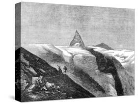 View of the Matterhorn, Late 19th Century-null-Stretched Canvas