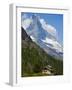 View of the Matterhorn, Switzerland-Carlos S?nchez Pereyra-Framed Photographic Print