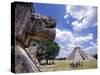 View of the Mayan site of Chichen Itza, Yucatan, Mexico-Greg Johnston-Stretched Canvas