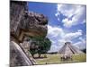View of the Mayan site of Chichen Itza, Yucatan, Mexico-Greg Johnston-Mounted Photographic Print