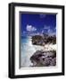 View of the Mayan site of Tulum, Yucatan, Mexico-Greg Johnston-Framed Photographic Print