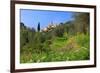 View of the Medieval Old Town of Cervo, Province of Imperia, Liguria, Italy-null-Framed Premium Giclee Print