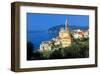 View of the Medieval Old Town of Cervo, Province of Imperia, Liguria, Italy-null-Framed Art Print