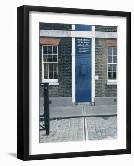 View of the Meridian Line-Christopher Wren-Framed Giclee Print