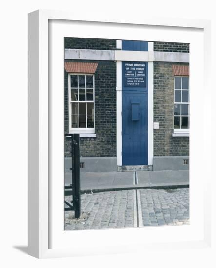 View of the Meridian Line-Christopher Wren-Framed Giclee Print