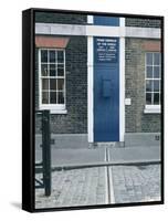 View of the Meridian Line-Christopher Wren-Framed Stretched Canvas