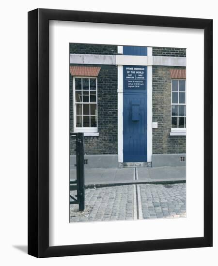 View of the Meridian Line-Christopher Wren-Framed Giclee Print