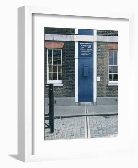 View of the Meridian Line-Christopher Wren-Framed Giclee Print